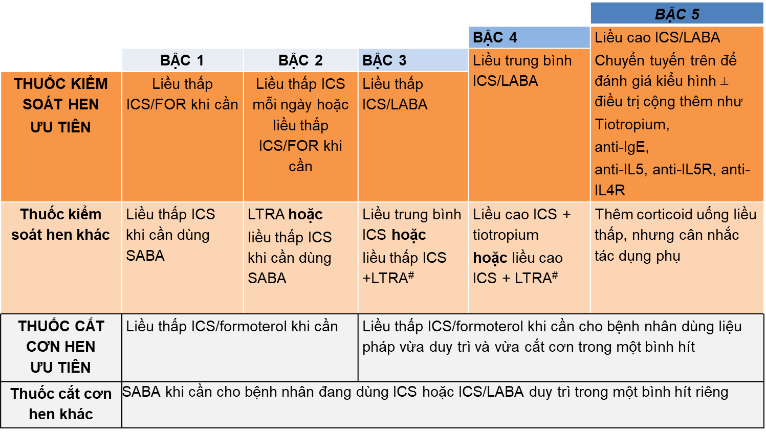 Thông tin về nhóm thuốc ICS (Inhaled Corticosteroids)